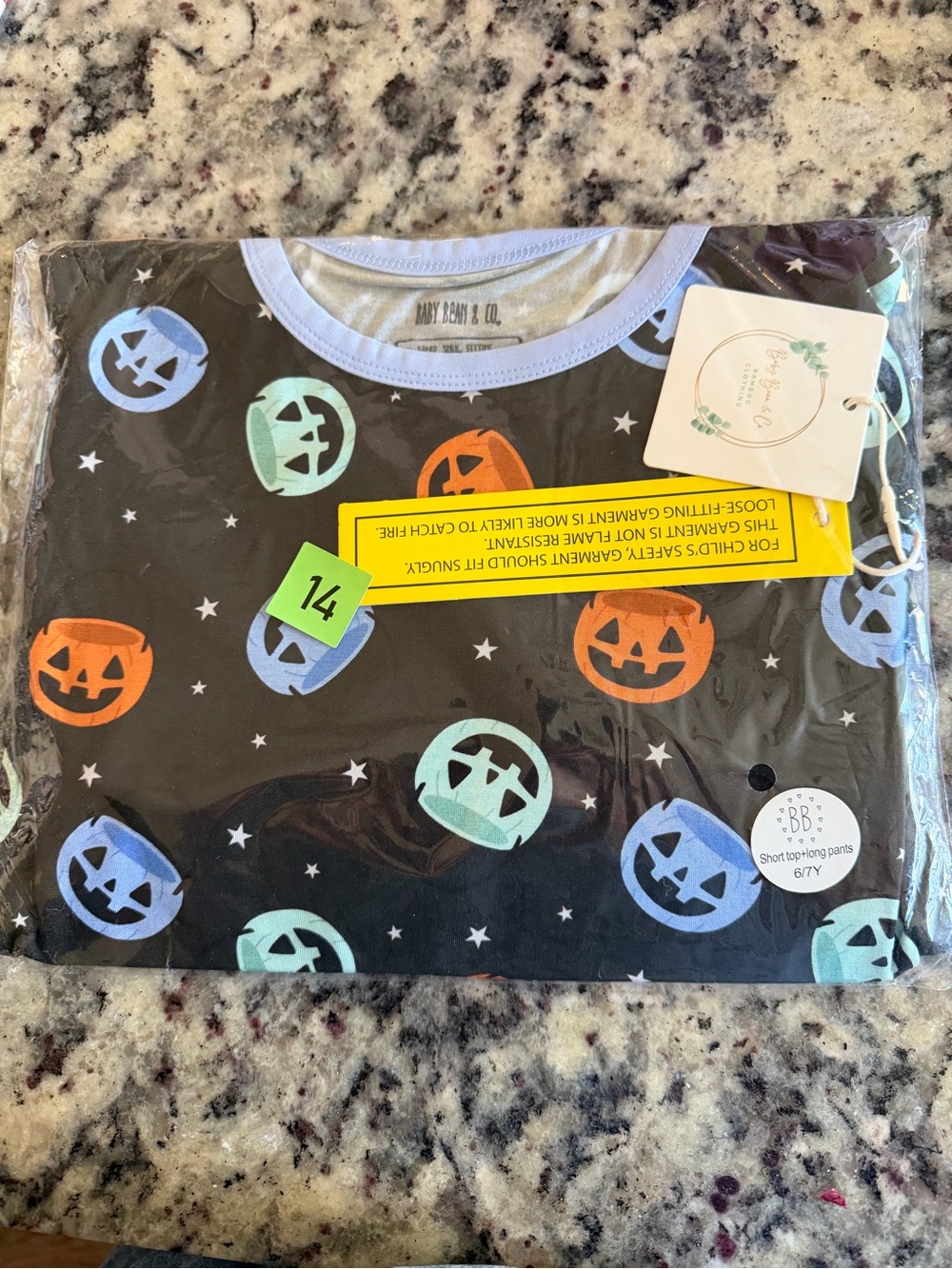 Halloween bamboo pajamas